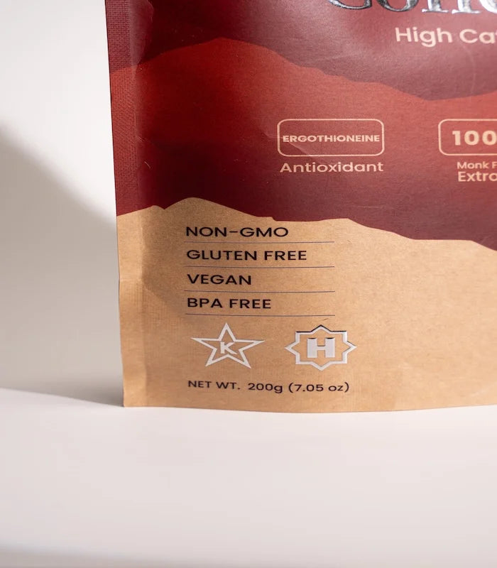 HIGH CAFFEINE  | MUSHROOM COFFEE