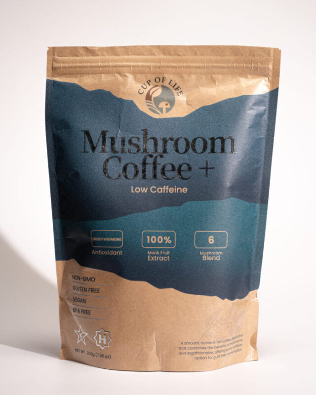 LOW CAFFEINE | MUSHROOM COFFEE