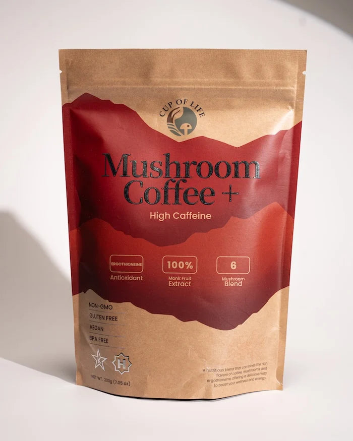 HIGH CAFFEINE  | MUSHROOM COFFEE